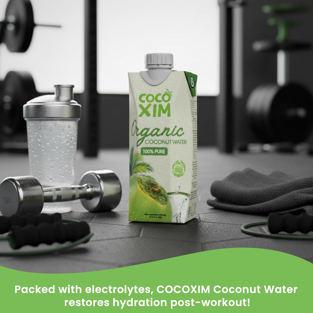 Cocoxim on-the-go pack ideal for gym bags and travel.