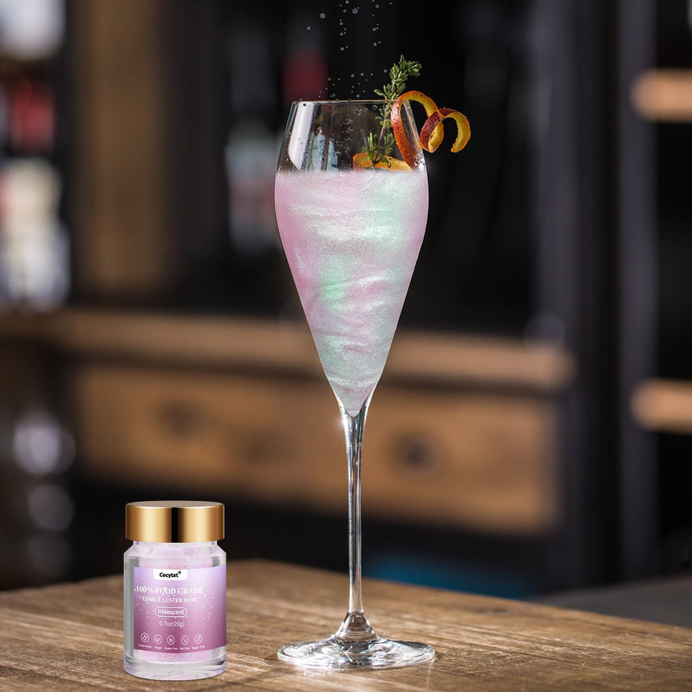 Cocytat iridescent sparkle elevates ice creams and desserts.