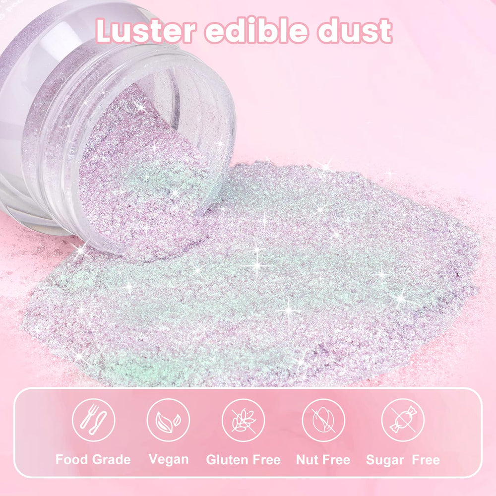 Cocytat tasteless glitter blends invisibly into beverages.