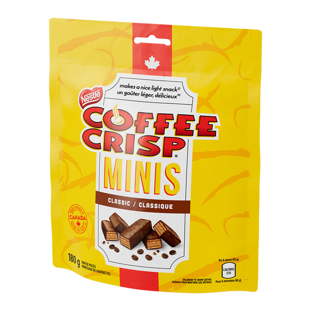 Coffee Crisp Minis supports Kids Help Phone charity through purchases.