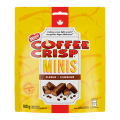 Coffee Crisp Minis package ready for sharing and casual snacking.