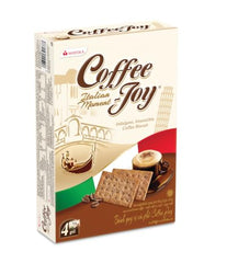 Coffee Joy coffee biscuits 180g, indulgent Italian style cookies ideal with coffee.