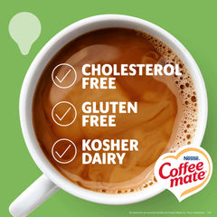 Nestle Coffee mate Irish Creme non-dairy creamer for lactose-free coffee options.