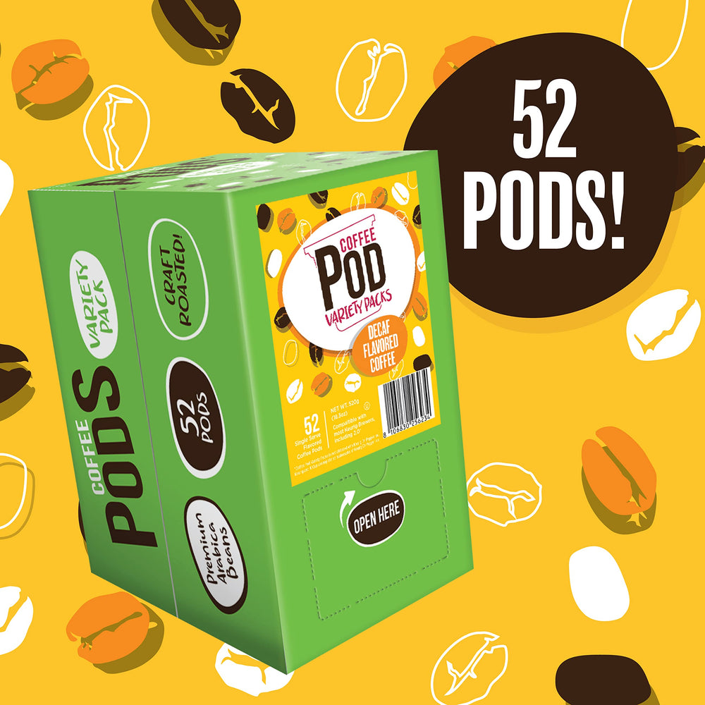 Coffee Pod Variety Packs assorted flavors ideal for trying multiple roasts.