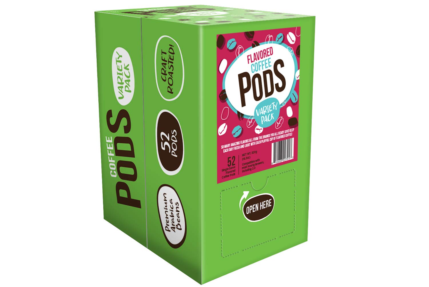 Coffee Pod Variety Packs – flavored coffee collection for flavorful mornings.