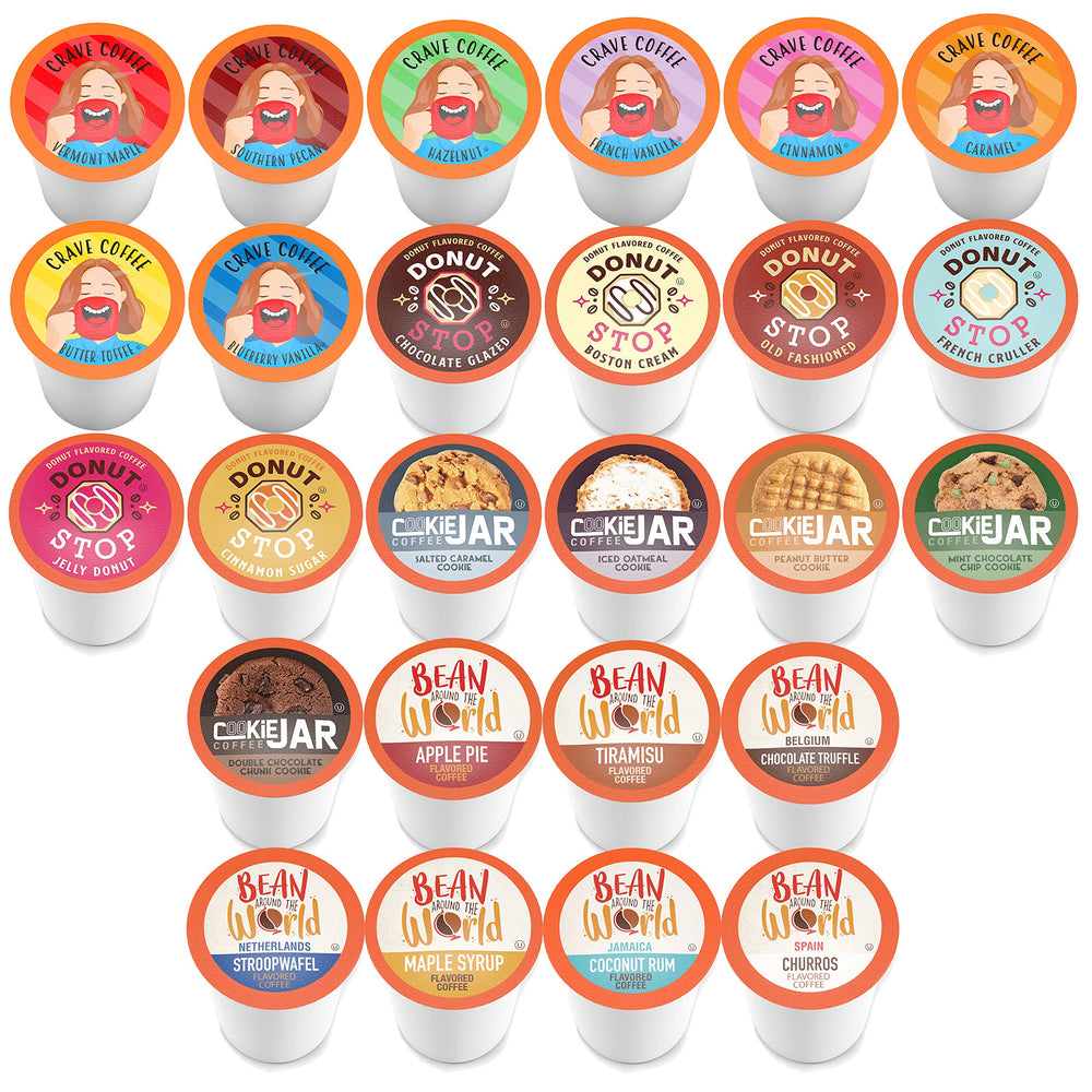 Coffee Pod Variety Packs – recyclable cups support eco-friendly coffee routines.