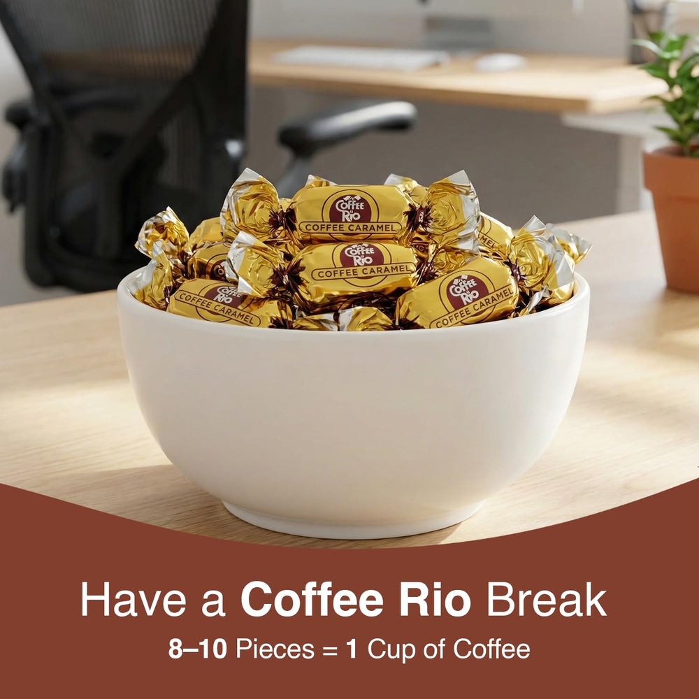 Coffee Rio 3-bags on shelf for easy stocking