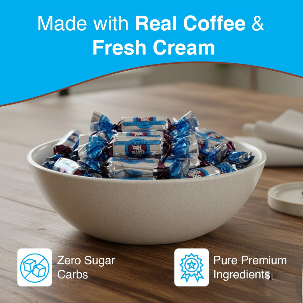 Coffee Rio kosher-certified sugar free candy reassuring for dietary needs
