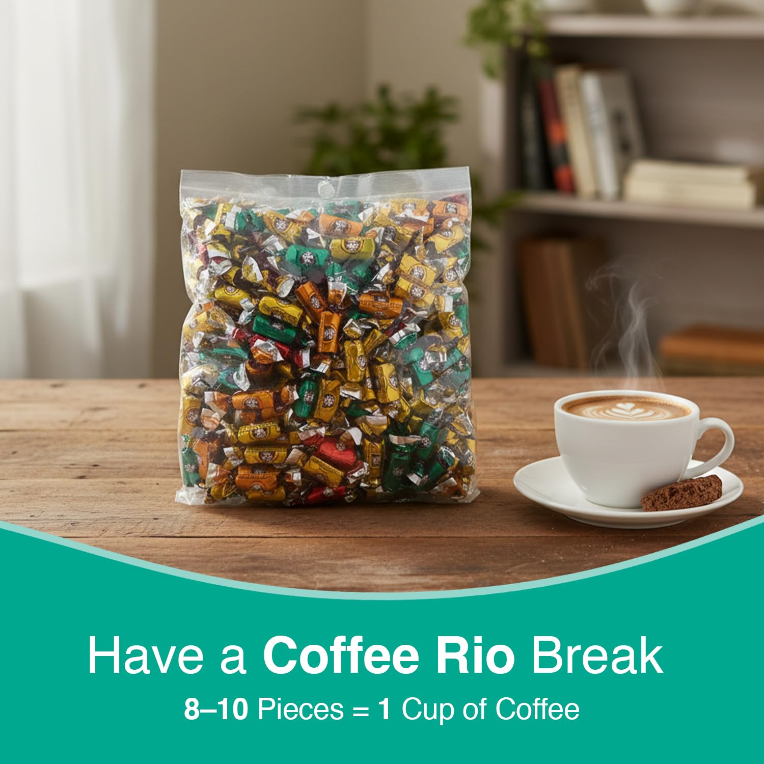 Coffee Rio kosher-certified label on packaging for dietary options