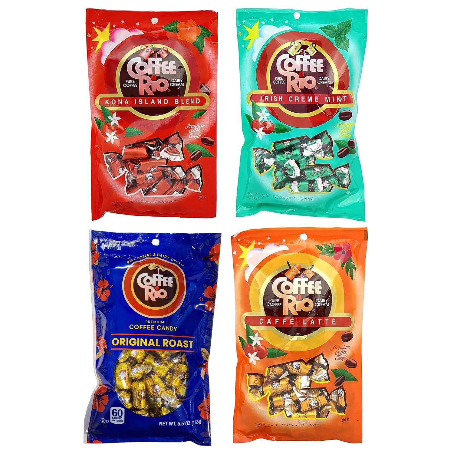 Coffee Rio variety pack front view for gifting or office snacking