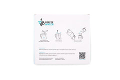 COFFEE WATER mineral packs packets ready to mix with water for better extraction.