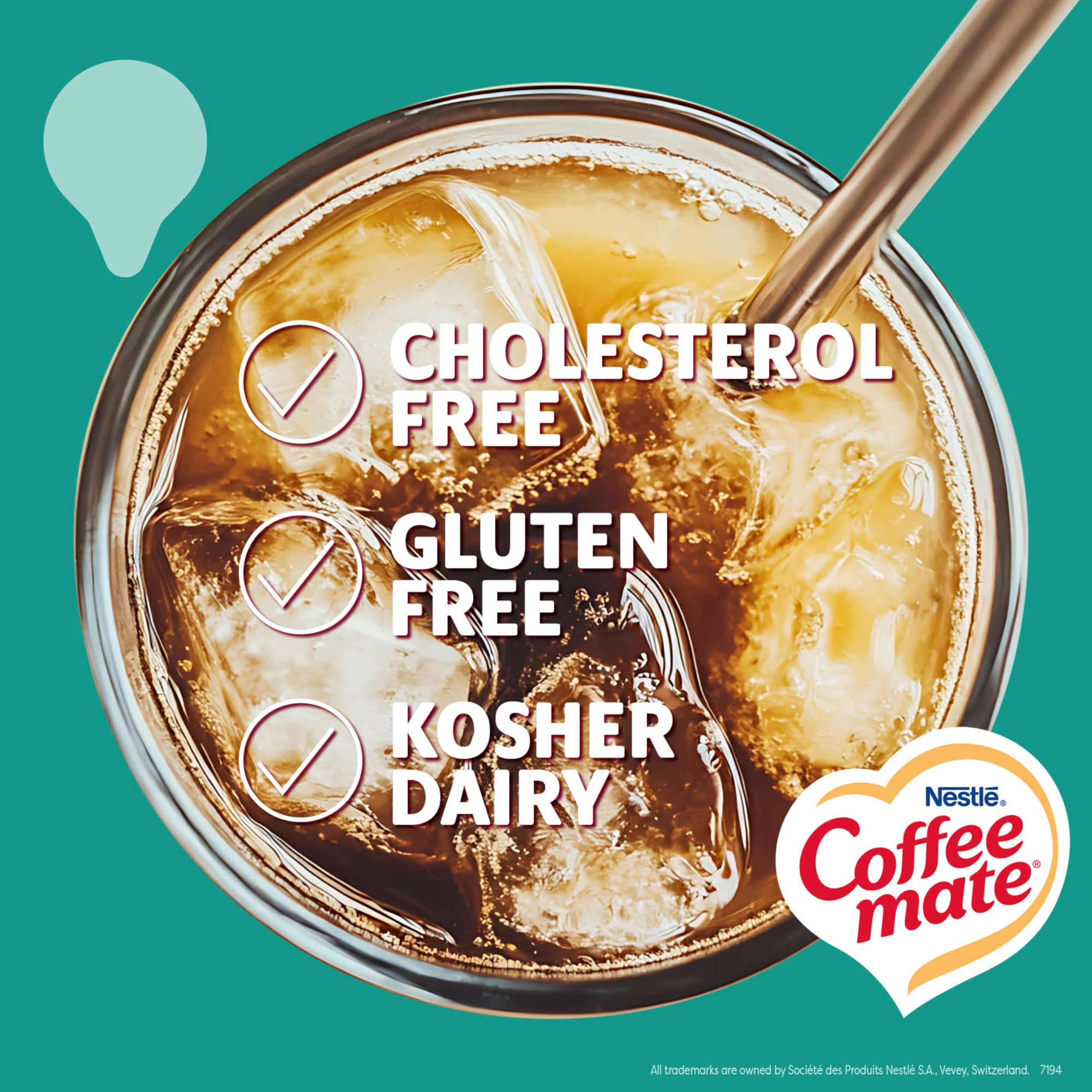 Coffee Mate Dirty Soda Coconut Lime serving idea with soda flavor boost.