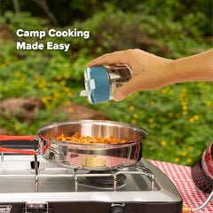 Oregano compartment of Coghlan's Camp Spice adds herb aroma to meals