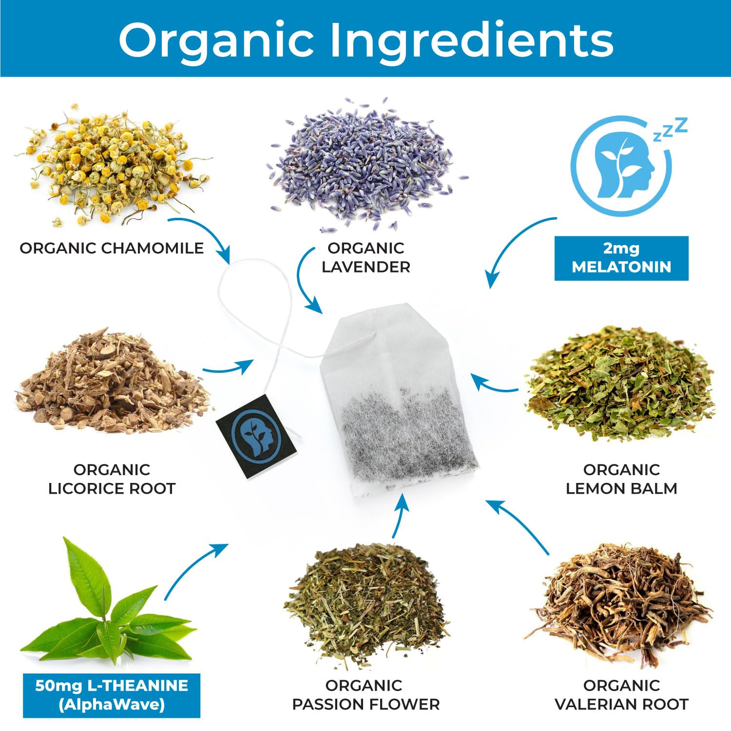CogniTea Deep Sleep Tea cup steaming invites a soothing bedtime ritual