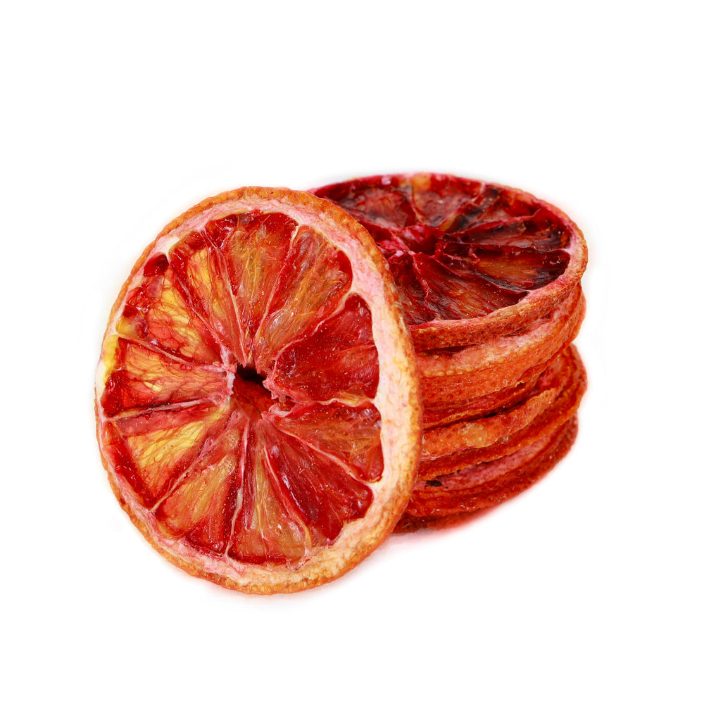 cokcerez dehydrated blood orange slices tea ingredient, enhances flavor with natural citrus