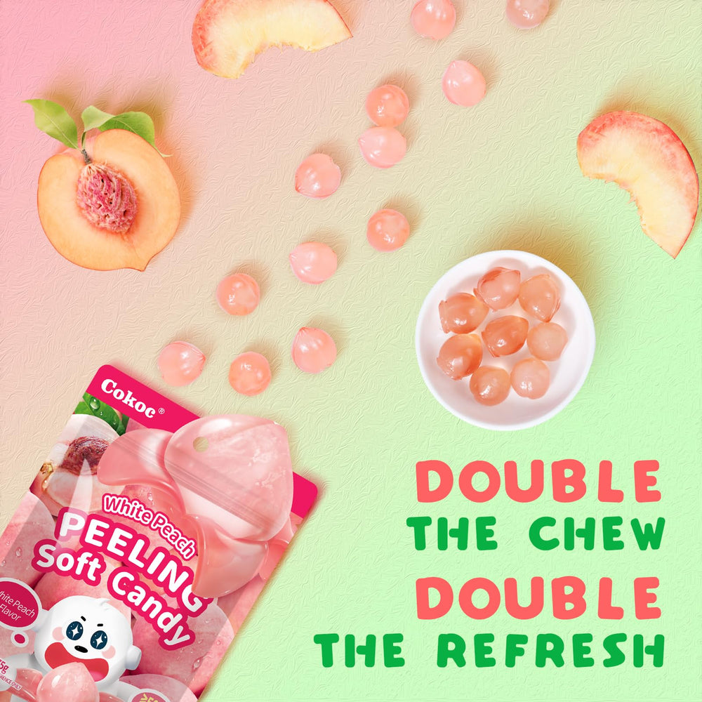 COKOC mixed fruit gummy with playful variety, great for sharing.