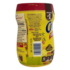 ColaCao cocoa powder mix scoop showing easy measuring.