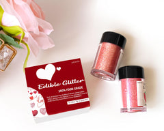Colaele glitter dust on chocolates for luxe finish and shine.