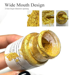 Colaele rose gold edible dust for luxurious dessert accents.