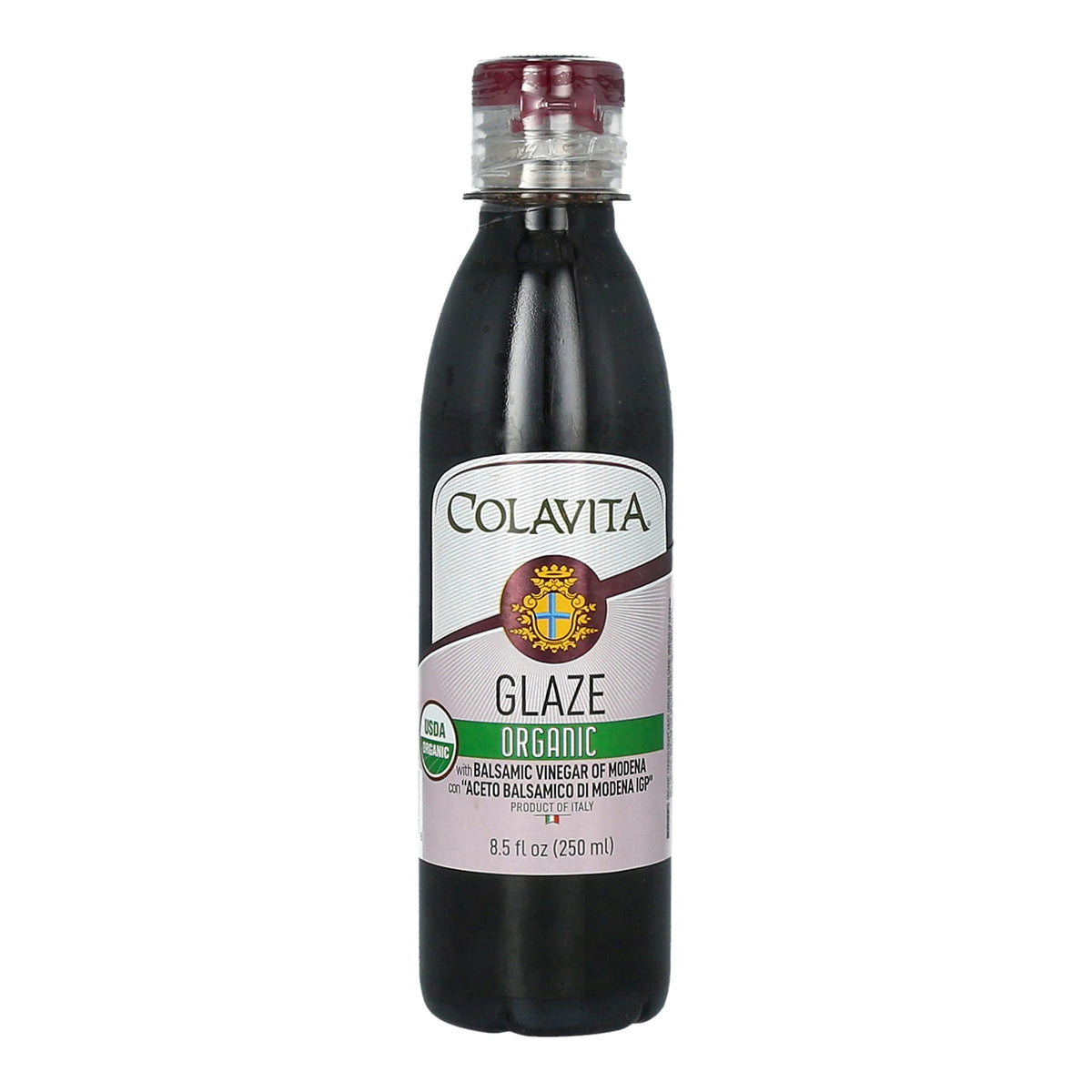 Colavita balsamic glaze bottle ready for kitchen use and finishing dishes