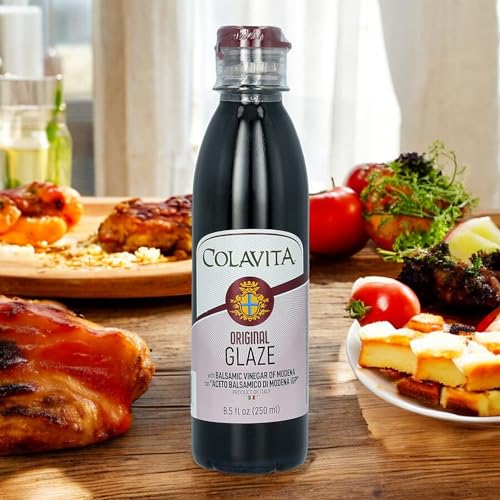 Colavita Balsamic Glaze drizzle on strawberries elevates dessert.