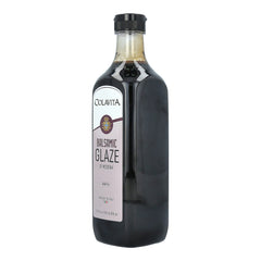 Colavita Balsamic Glaze drizzle on salad, tart-sweet finish on greens.