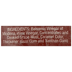 Colavita Balsamic Glaze glossy reduction, rich flavor enhancer for meats and veggies.
