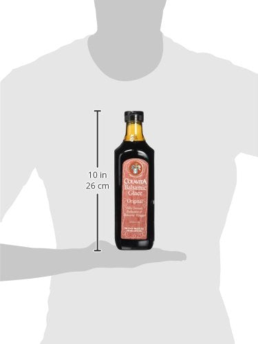 Colavita Balsamic Glaze pizza topping, adds tart-sweet depth.