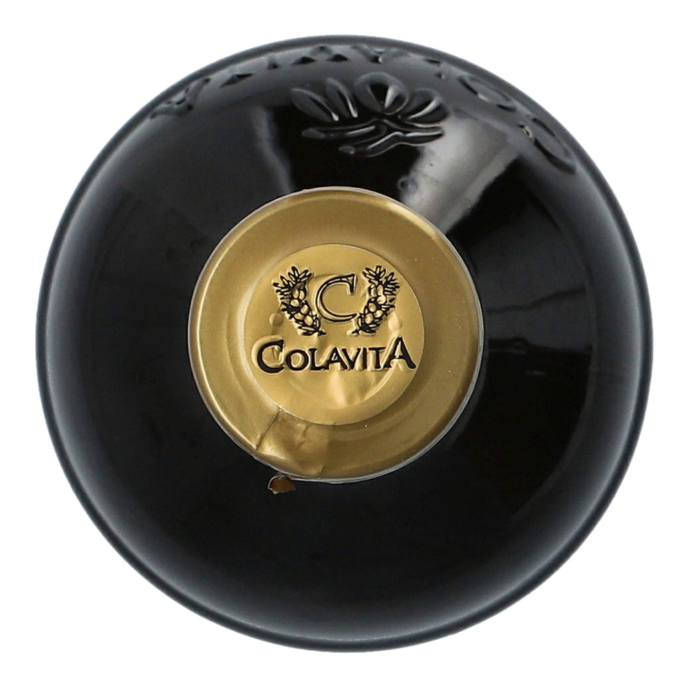 Colavita first cold pressed emblem signals premium quality