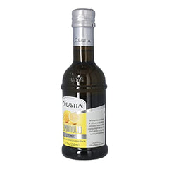 Colavita Limonolio label closeup highlights premium origin from Molise, Italy.