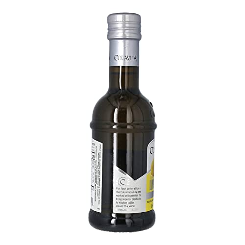 Colavita Limonolio salad-dressing-idea shows lemon-flavored drizzle for greens.