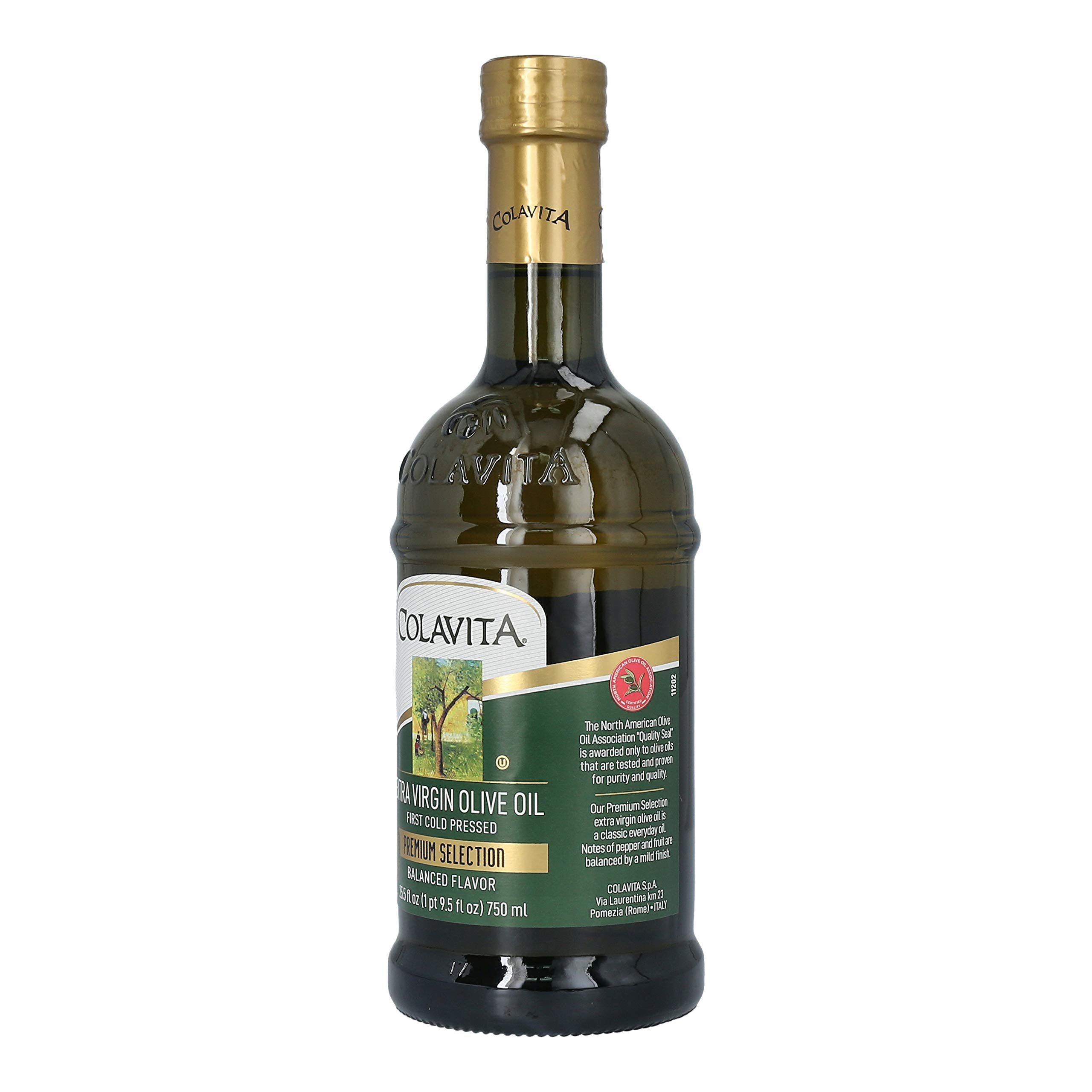 Colavita oil drizzle over dish adds aroma and moisture