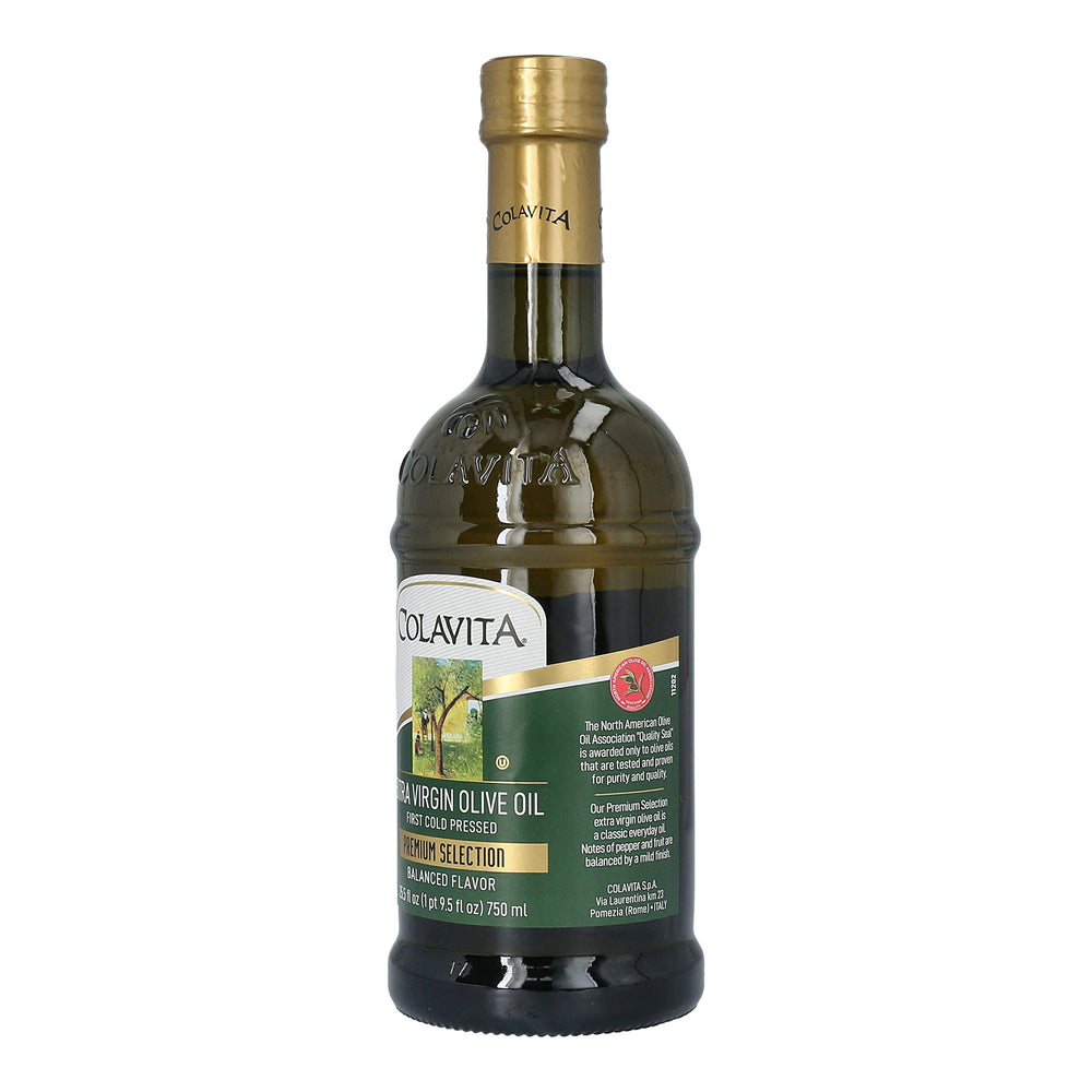 Colavita oil drizzle over dish adds aroma and moisture