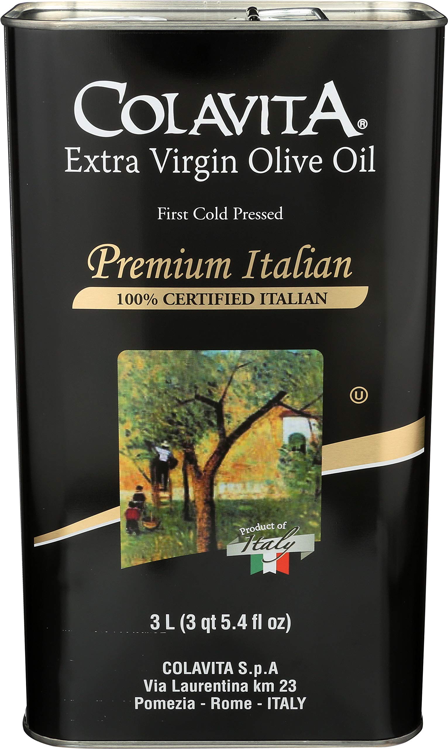 Colavita EVOO drizzled on greens illustrating versatile finishing for salads