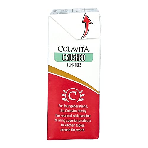 Colavita Recart crushed tomatoes used as a flavorful soup base