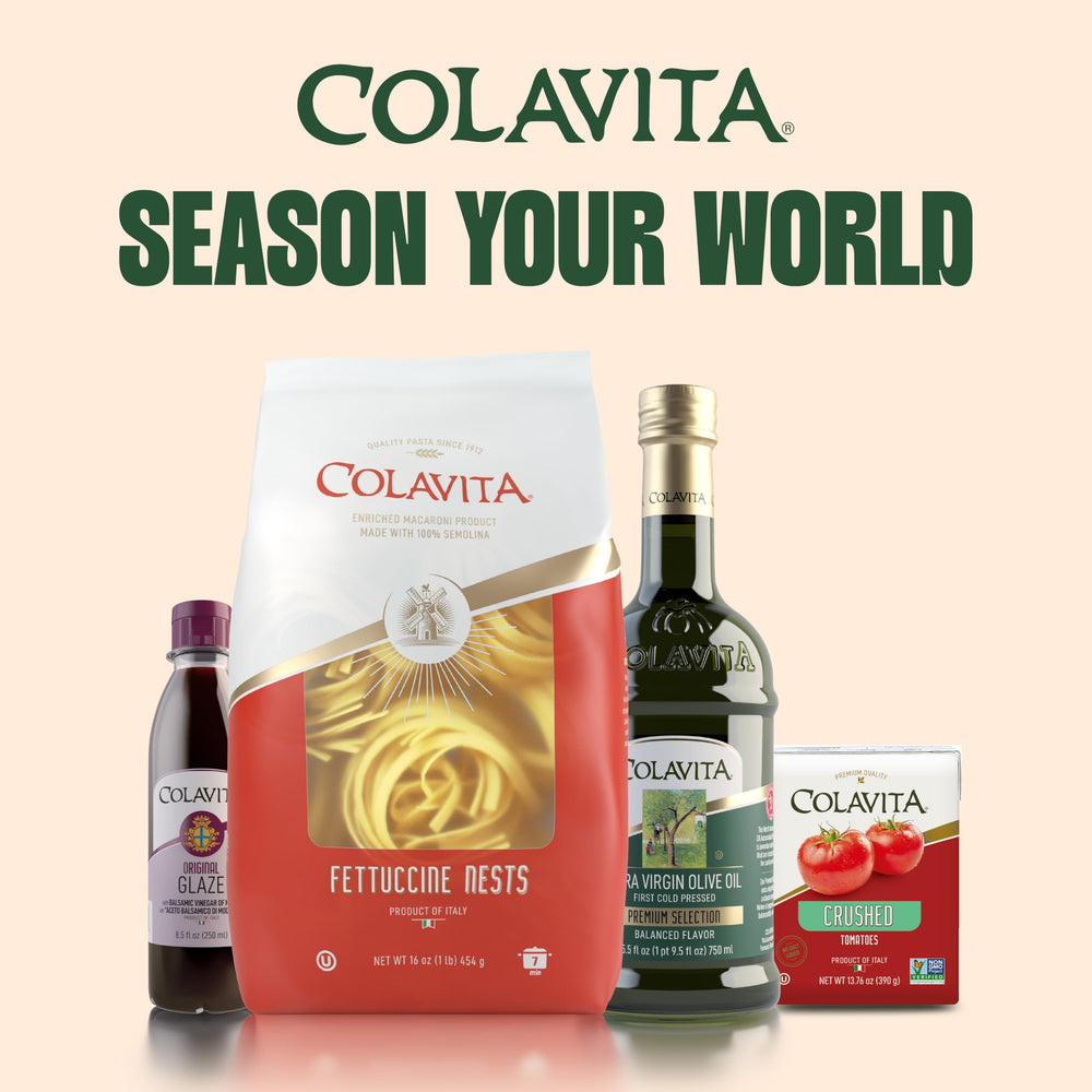Marinade using Colavita Roasted Garlic EVOO boosts aroma and tenderness.