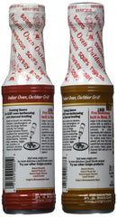 Colgin Mesquite Liquid Smoke bottle pour adds earthy Texan tang to poultry.