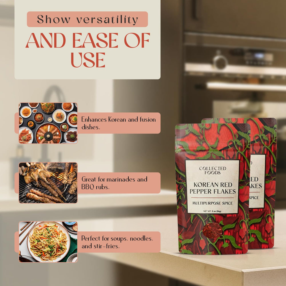 Collected Foods flakes in a jar, ideal for dressings and dipping sauces.