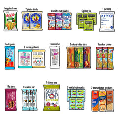 CollegeBox Easter variety pack as a festive gift option and snack assortment