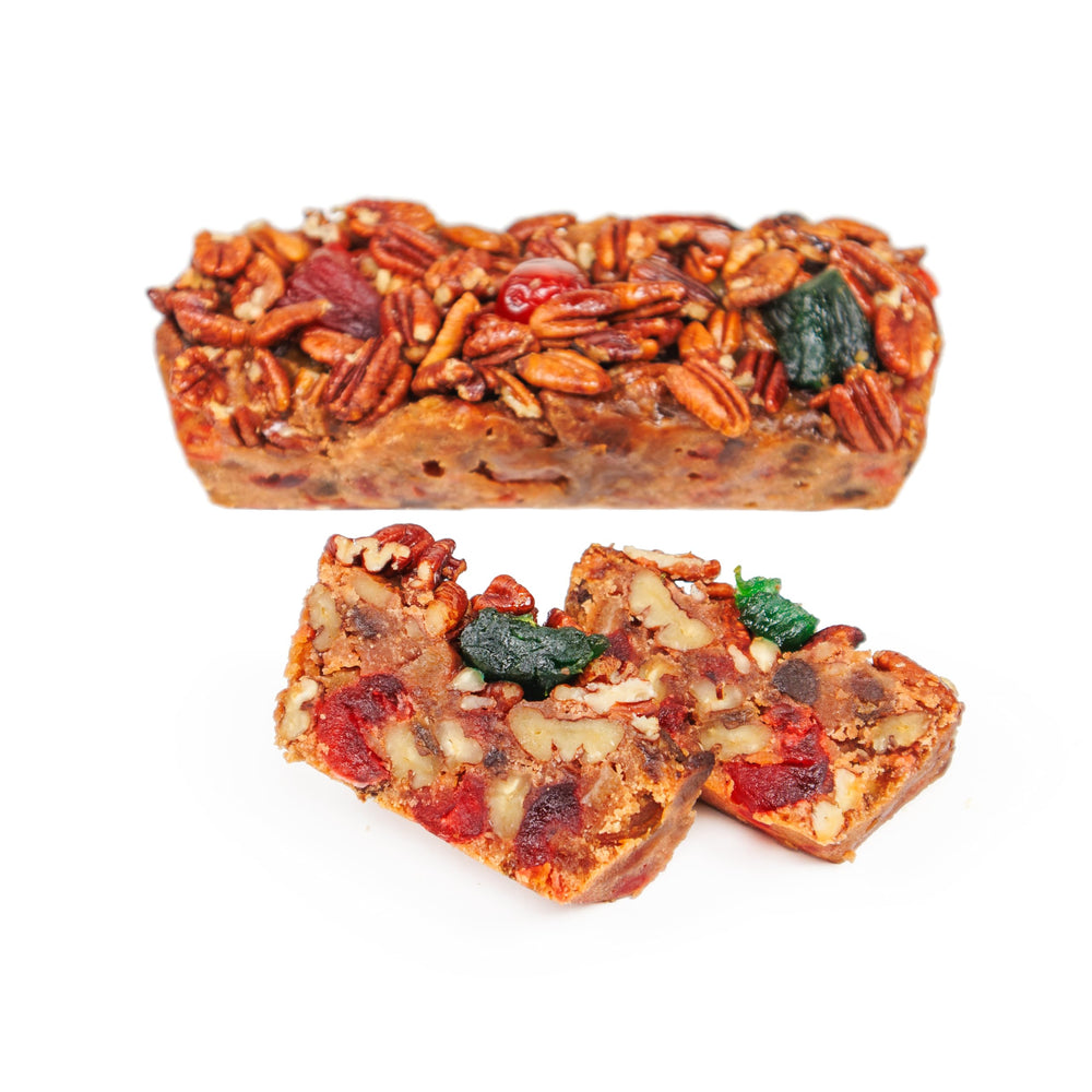 Collin Street Bakery individually wrapped fruitcake for freshness and convenience.