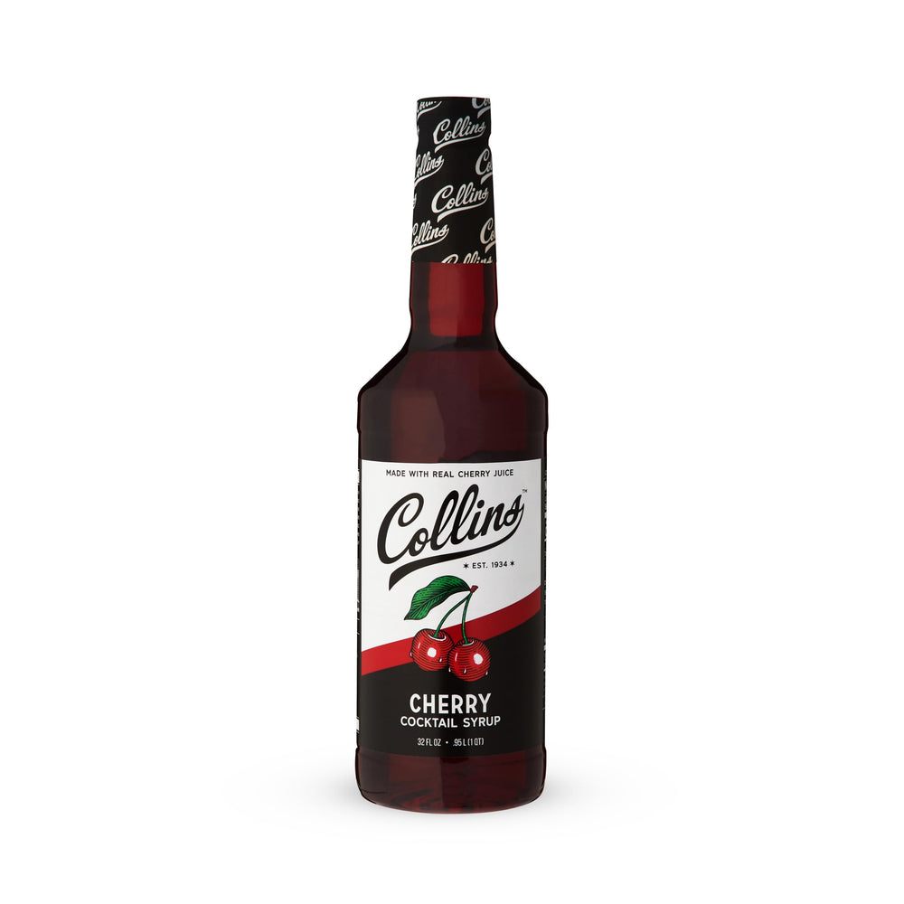 Collins Cherry Syrup batch punch prepared for a party