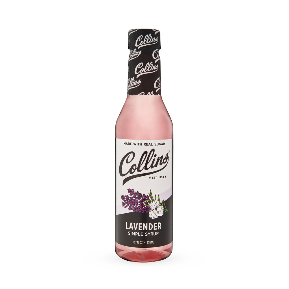Collins Chicago Lavender Simple Syrup in lemonade for a floral twist