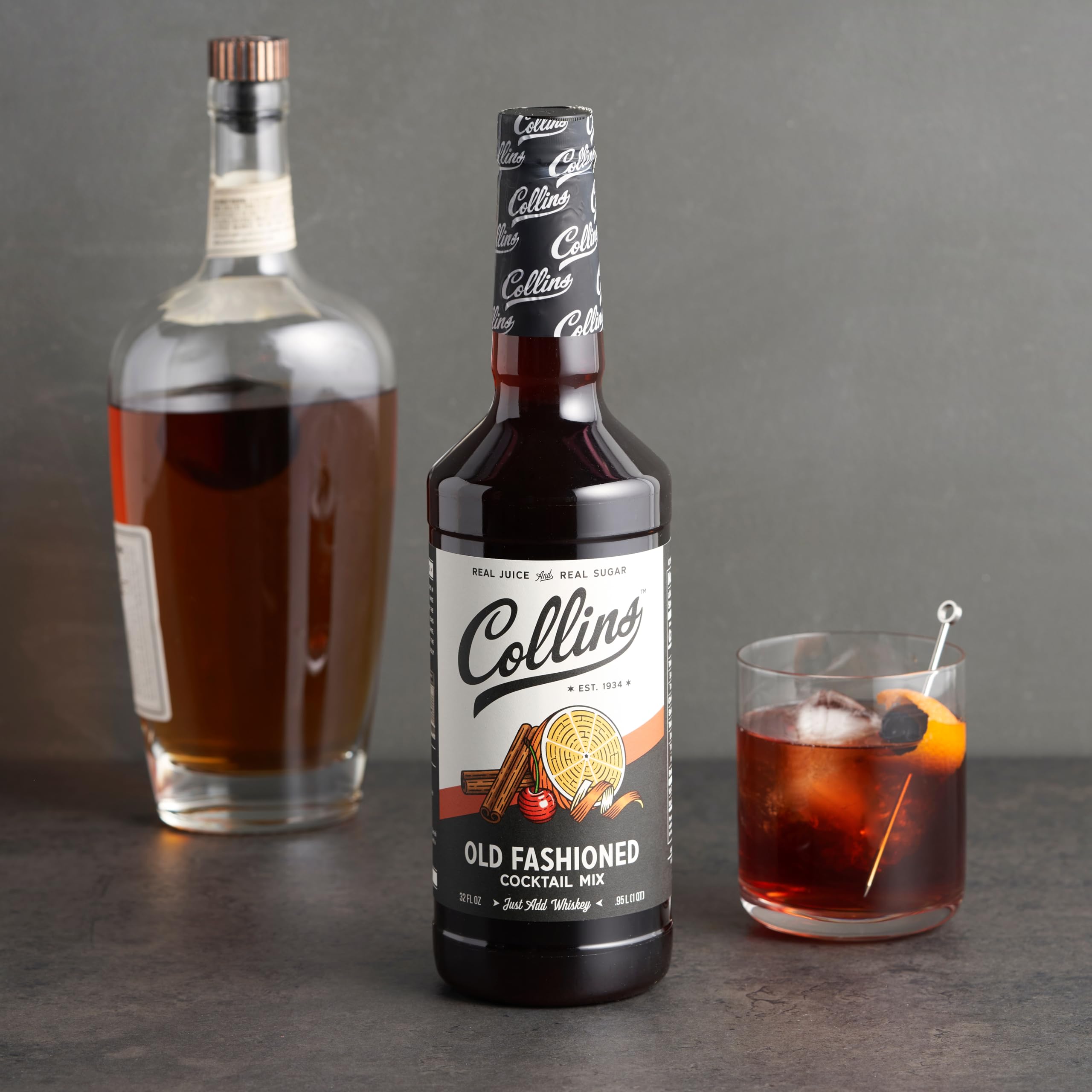 Collins Chicago Old Fashioned Mixer batch pitcher ready for entertaining guests.
