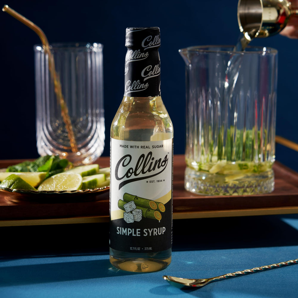 Collins Chicago Simple Syrup used in party punch preparation