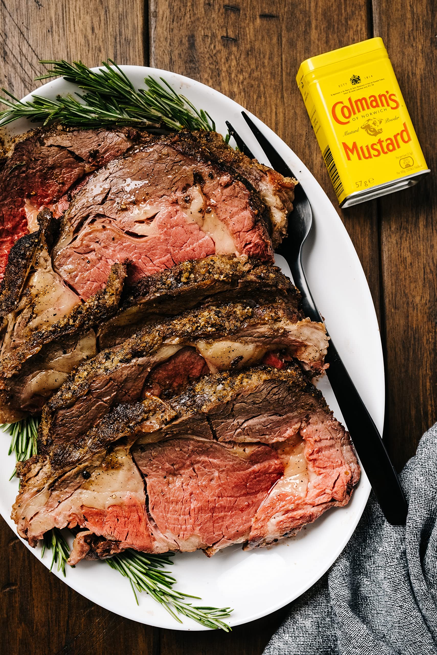Colman’s dry mustard powder for pickling; supports spiced brines and veggie jars.