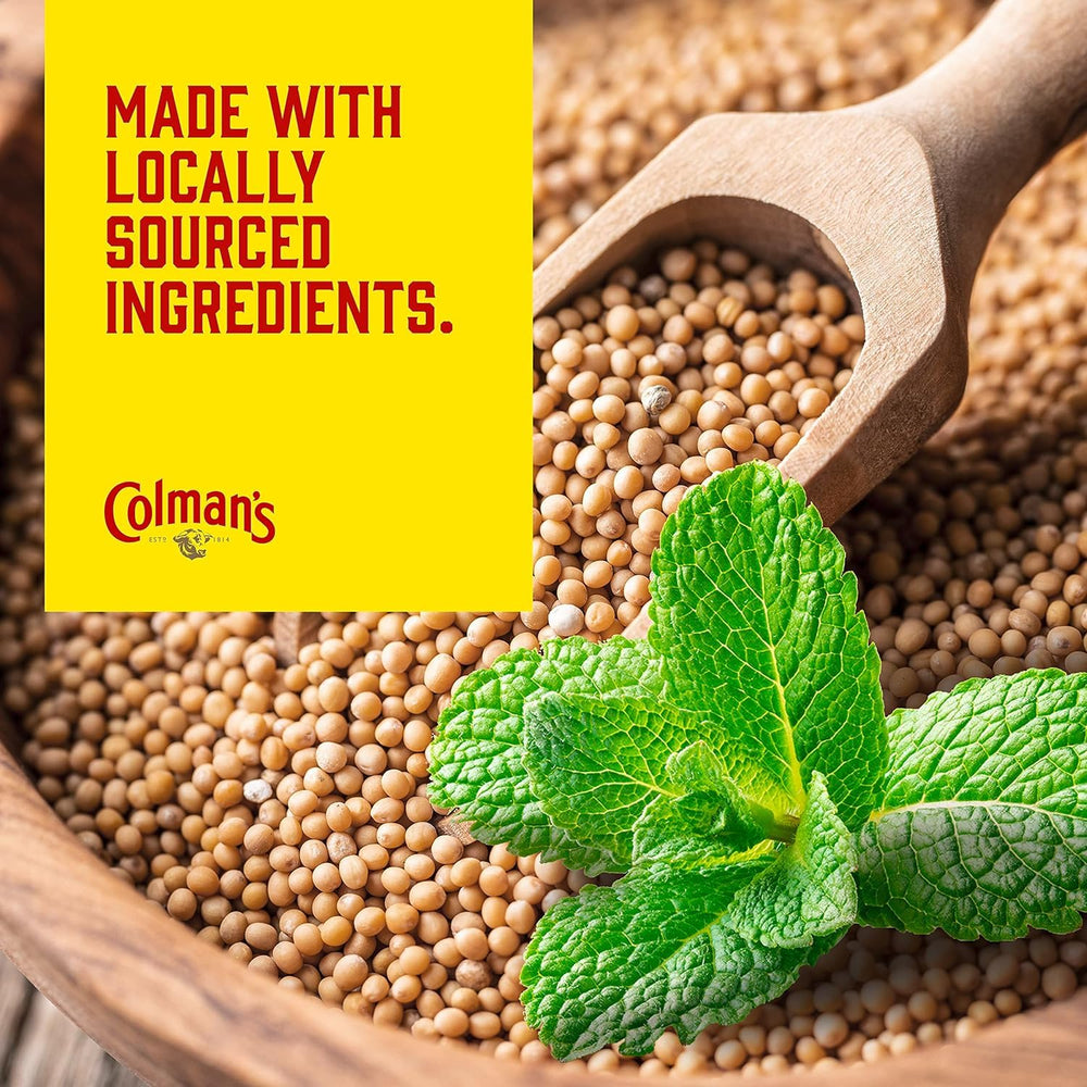 Colman's mint sauce with lamb roast demonstrates perfect pairing.