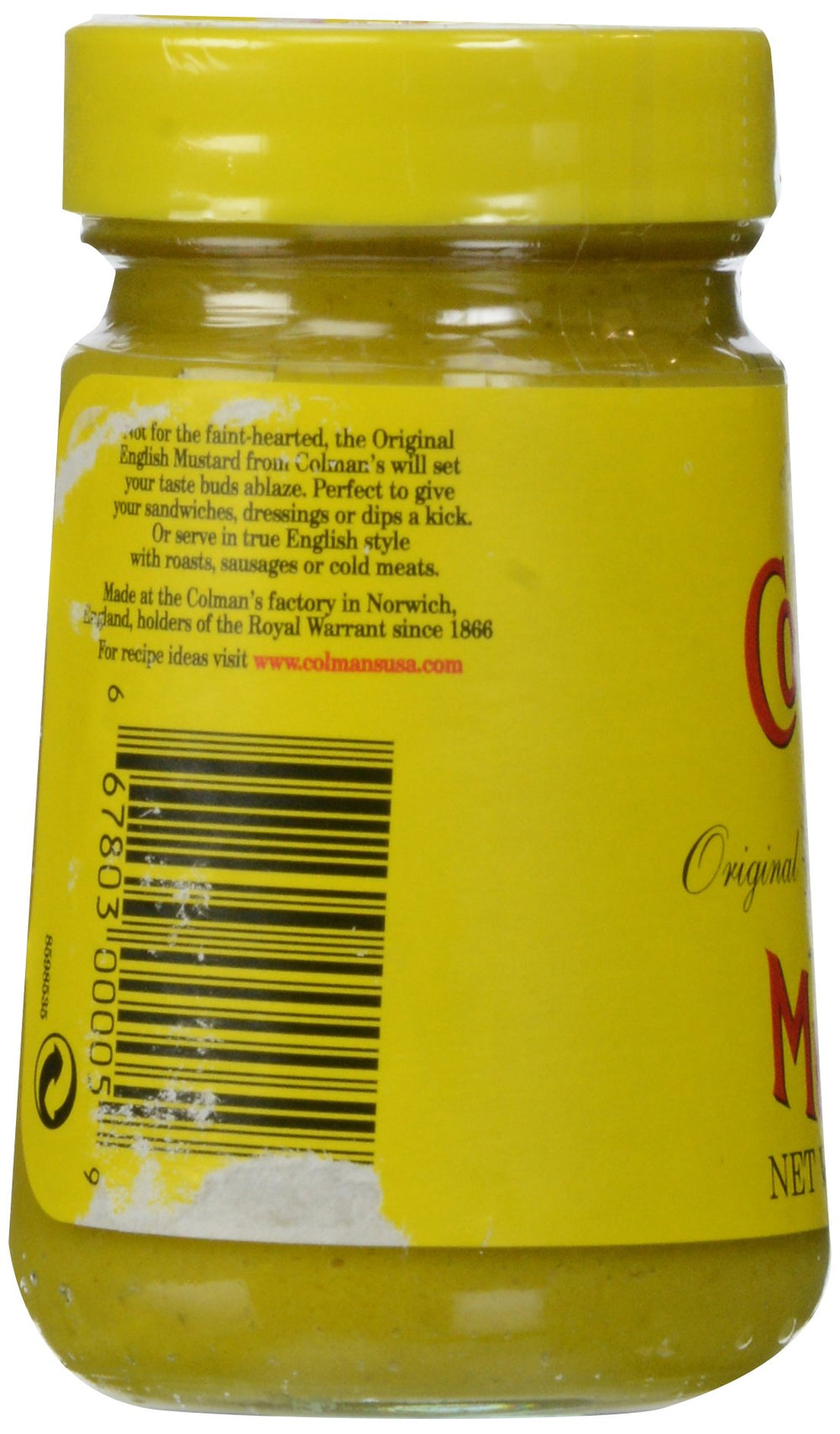 Colman's Mustard with cold meats adds brightness to beef or ham platters.