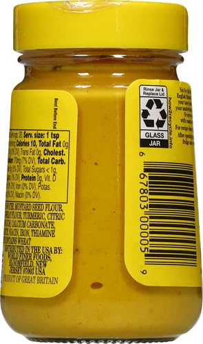 Colman's Mustard spread on a sandwich highlights tangy, zesty kick.