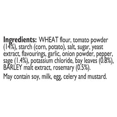 Colman's spice blend and ingredients ready to swirl into savory gravy.