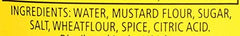 Colman's Squeezy Mustard seeds and bottle showcase English heritage.